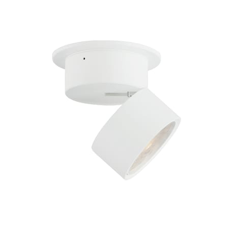 Maxim Lighting Swinger 5.25'' Adjustable LED Flush Mount, White 86242WT